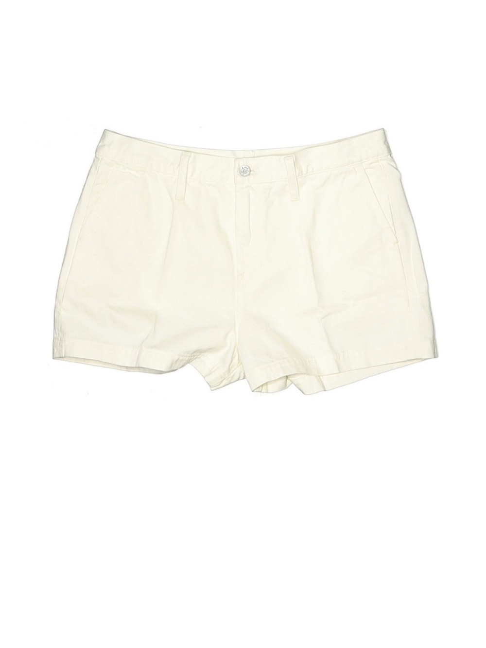 J.Crew White Denim Shorts Size 31 High Rise Summer NWT Cream Jean Shorts